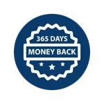 365-day money-back guarantee badge for Arctic Blast™ orders
